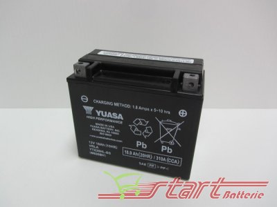 YUASA YTX20HL-BS 12V 18Ah Made in U.S.A. High Performance